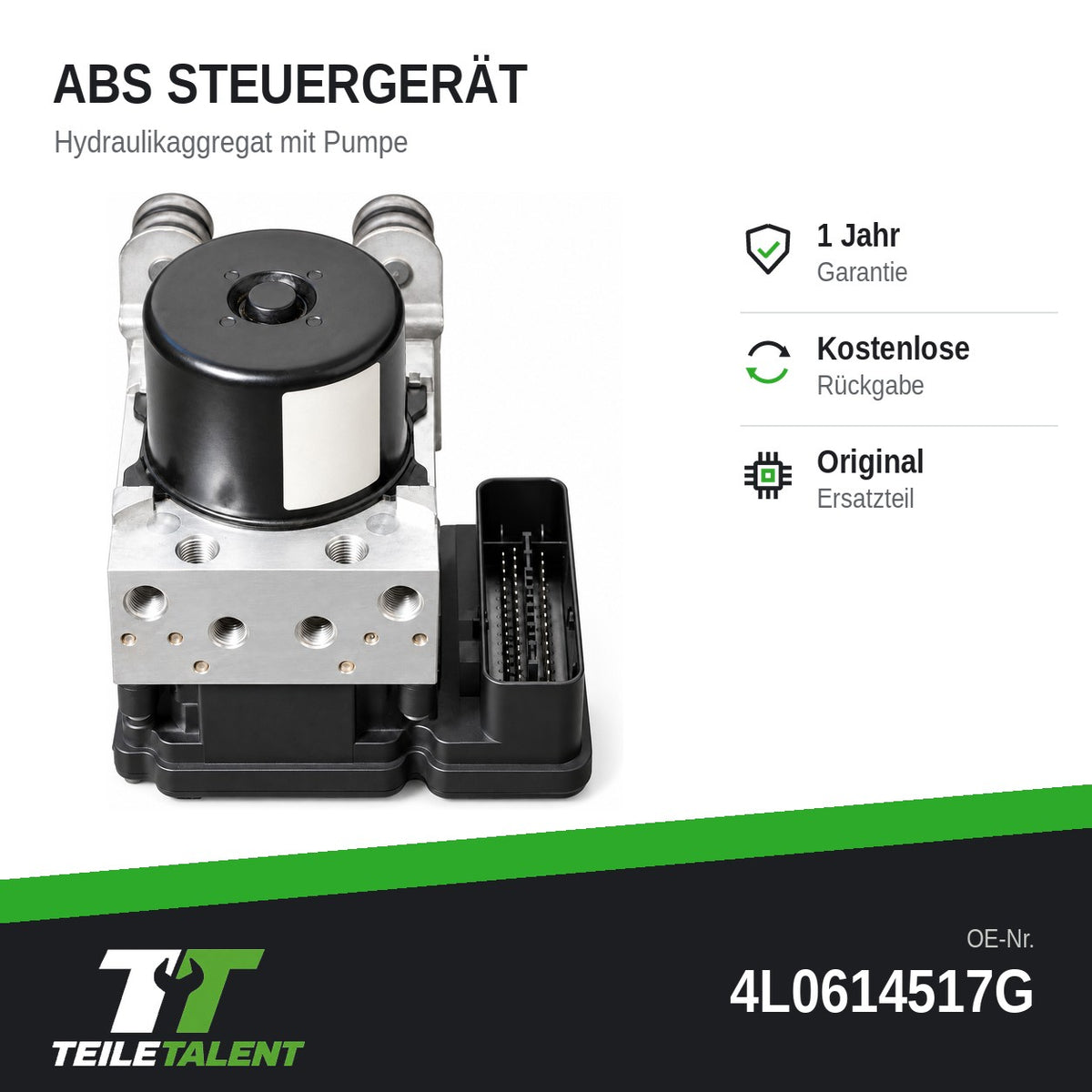 4L0614517G ABS Hydraulikblock Steuergerät Audi Q7 4L