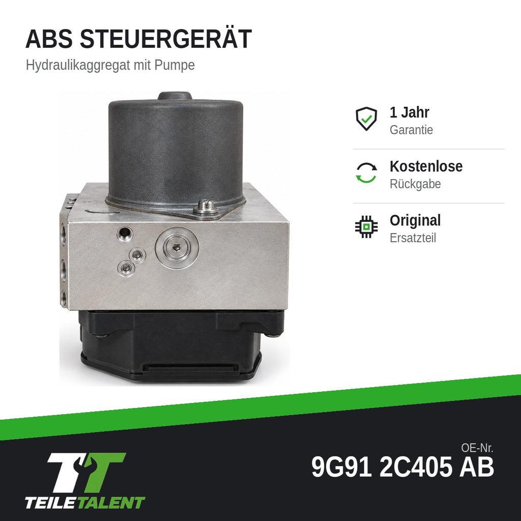 9G912C405AB ABS Block Steuergerät Ford Mondeo IV BA7 S-MAX WA6 Galaxy II