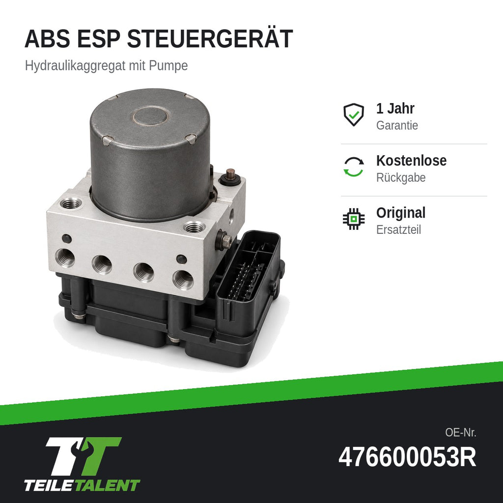 476600053R ABS ESP Hydraulikblock Steuergerät Renault Master III