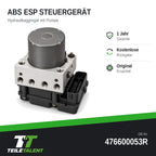 476600053R ABS ESP Hydraulikblock Steuergerät Renault Master III