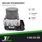 0265232356 ABS Block Hydraulikblock Steuergerät Opel Vivaro A Renault Trafic II