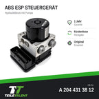 A2044313812 ABS Block Steuergerät Hydraulikblock Mercedes C-Klasse S204 GLK X204