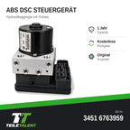 34516763959 ABS DSC Hydraulikblock Steuergerät BMW Z4 E85 Roadster