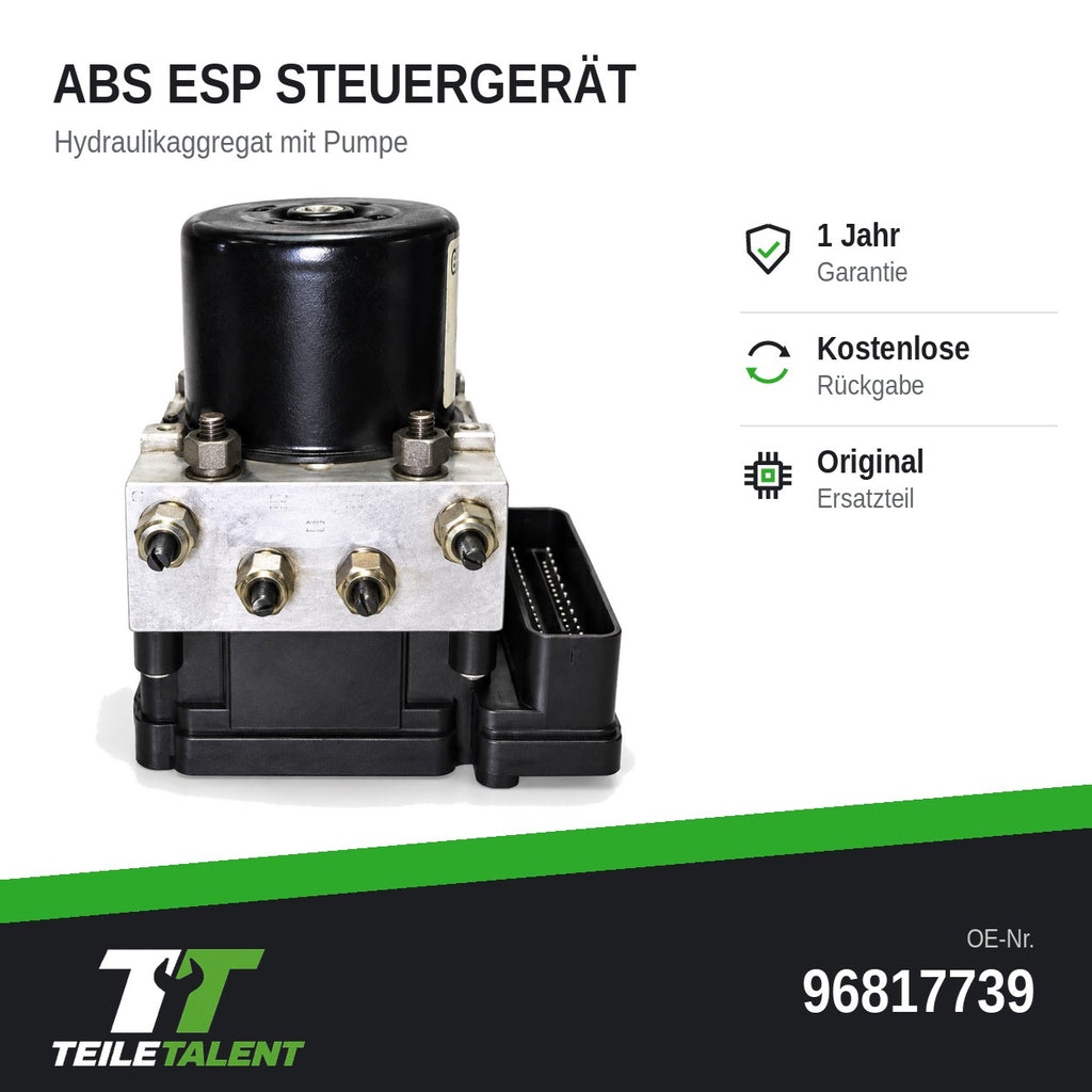 96817739 ABS ESP Block Steuergerät Hydraulikblock Opel Antara