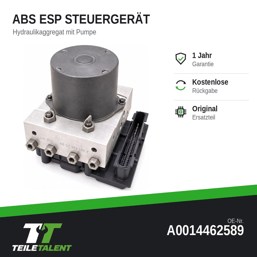 A0014462589 ABS Steuergerät Hydraulikblock Mercedes Sprinter W906 VW Crafter
