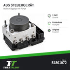 Fiat Linea 323 ABS Block Steuergerät Hydraulik 51801072 Pumpe