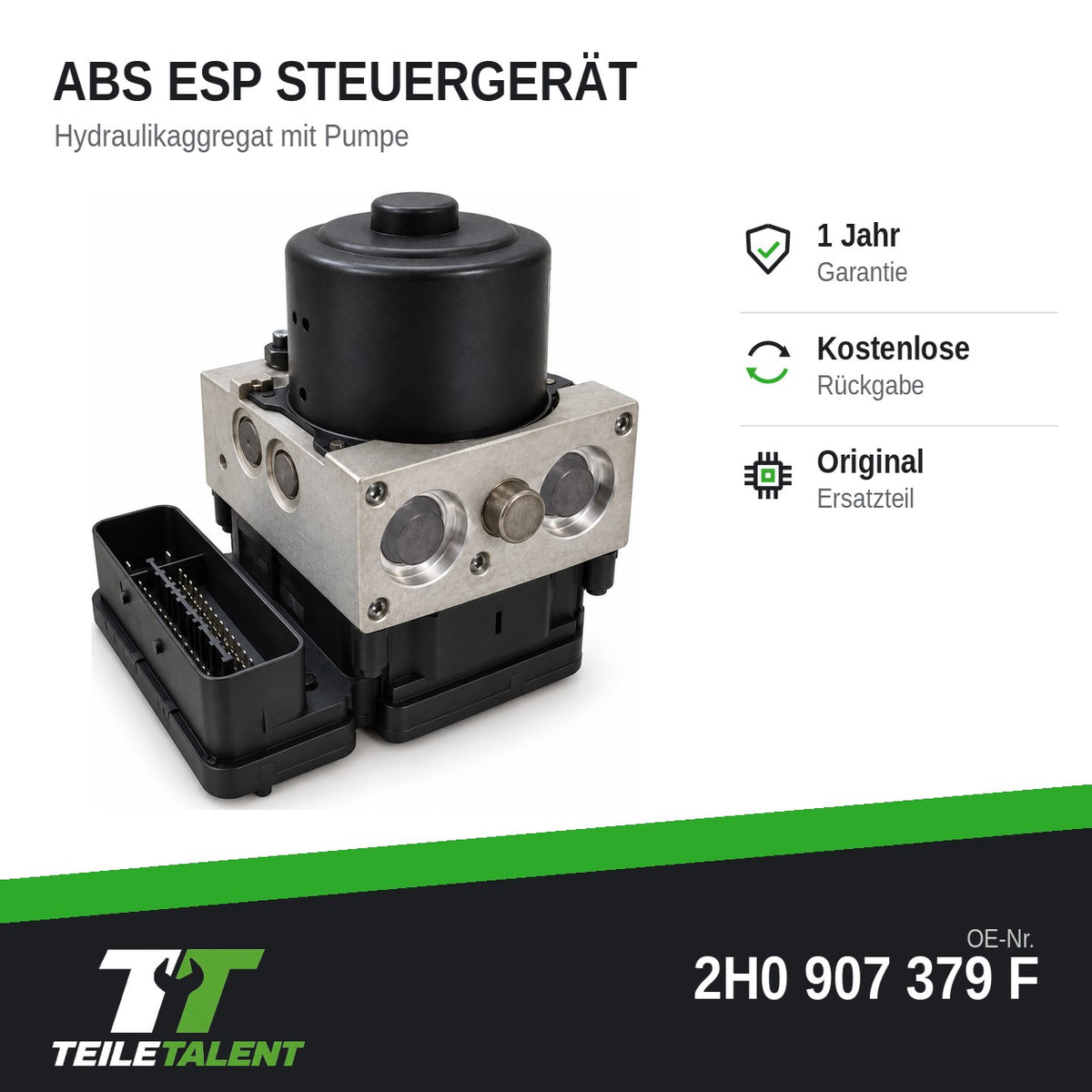 2H0907379F ABS Block Steuergerät Hydraulikblock VW Amarok 2H