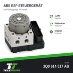 3Q0614517AB ABS Hydraulikblock Skoda Octavia 3 Superb 3 VW Golf 7 Touran Audi A3