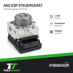 476605432R ABS Block Steuergerät Hydraulikblock Renault Captur