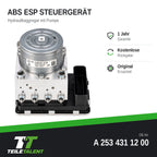 A2534311200 ABS Block Hydraulikblock Mercedes C-Klasse W205 A2539011600