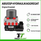 ABS ESP Hydraulikblock 8K0907379BT Audi A4 B8 8K A5 8T Steuergerät Pumpe