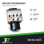 3C0614109K ABS Block Steuergerät Hydraulikblock VW Passat B6 3C2 3C5 Variant