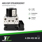 A2044316812 ABS Block Steuergerät Hydraulikblock Mercedes GLK X204 C-Klasse C204