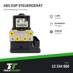 13244860 ABS ESP Block Steuergerät Hydraulikblock Opel Zafira B