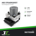 9667055880 ABS Block Steuergerät Hydraulikblock Peugeot 308 T7