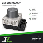 Fiat Croma 194 ABS Steuergerät Hydraulikblock 51800747 Pumpe