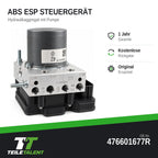 476601677R ABS Block Steuergerät Hydraulikblock Renault Captur II J87 Arkana