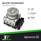 5Q0614517ER ABS Block Hydraulikblock Skoda Kodiaq Karoq Seat Ateca VW T-Roc