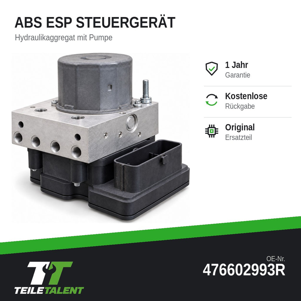 476602993R ABS Block Steuergerät Hydraulikblock Renault Twingo III