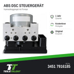 34517916185 ABS DSC Block Steuergerät BMW X1 F48 2er F45 F46
