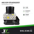 BV612C405AG ABS ESP Block Steuergerät Hydraulikblock Ford Focus 3