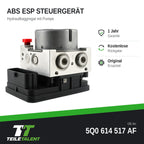 5Q0614517AF ABS Block Steuergerät Hydraulikblock Seat Leon 5F Skoda Octavia 3