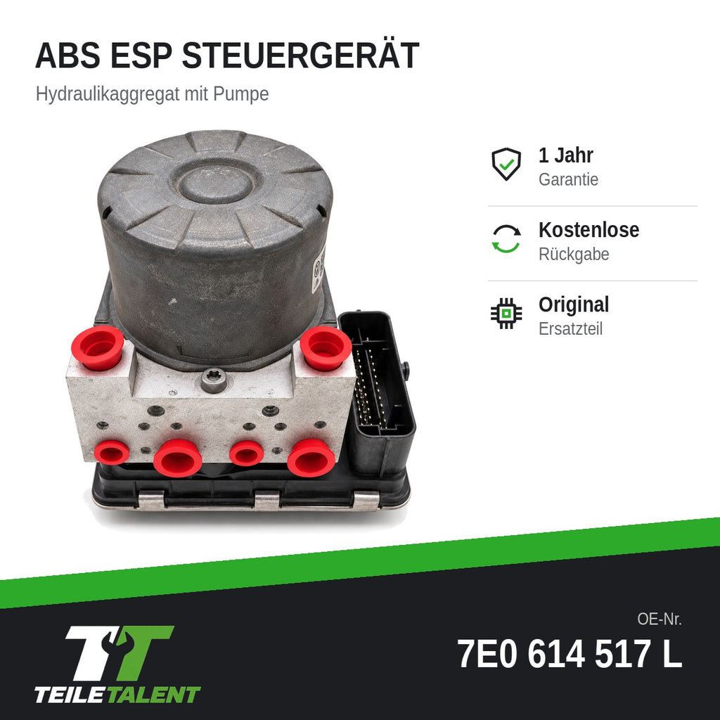 7E0614517L ABS Block Steuergerät Hydraulikblock VW Caddy IV