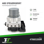 476601550R ABS Block Steuergerät Hydraulikblock Renault Kangoo III Townstar
