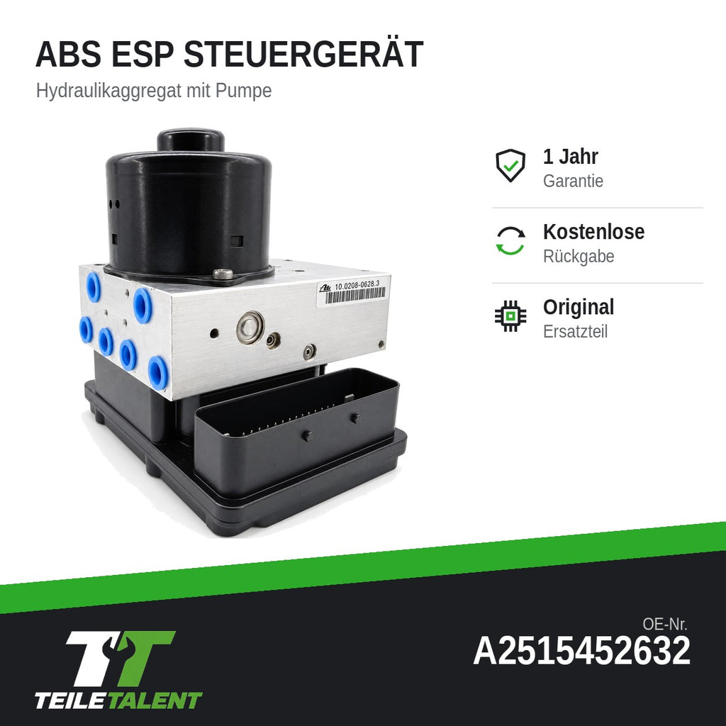 A2515452632 ABS ESP Hydraulikblock Steuergerät Mercedes ML W164 GL X164 R W251