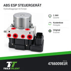 476600981R ABS Block Steuergerät Hydraulikblock Renault Twingo III