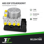 Citroën C4 Cactus ABS ESP Steuergerät Hydraulikblock 9812847880