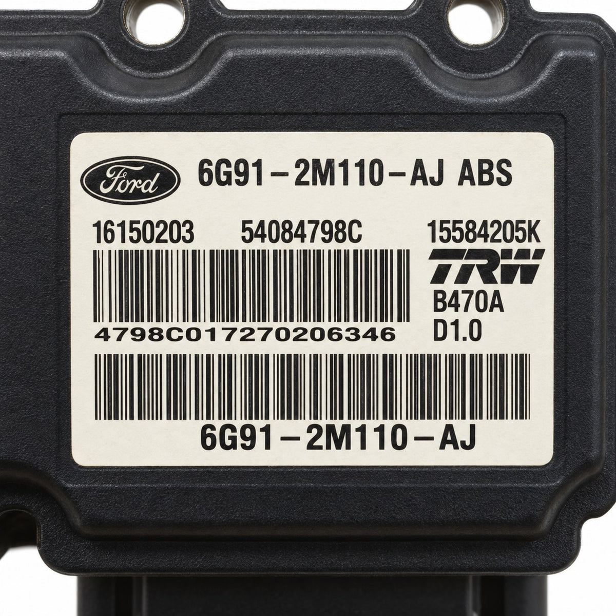 Ford S-Max Galaxy WA6 ABS Steuergerät Hydraulikblock 6G912M110AJ
