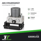 Citroën C5 III RD ABS Steuergerät Hydraulikblock 0265951416