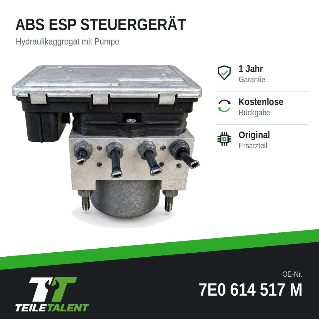 7E0907379P ABS Block Steuergerät Hydraulikblock VW T6 Transporter Caravelle