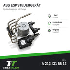 A2124315512 ABS Block Steuergerät Hydraulikblock Mercedes E-Klasse W212