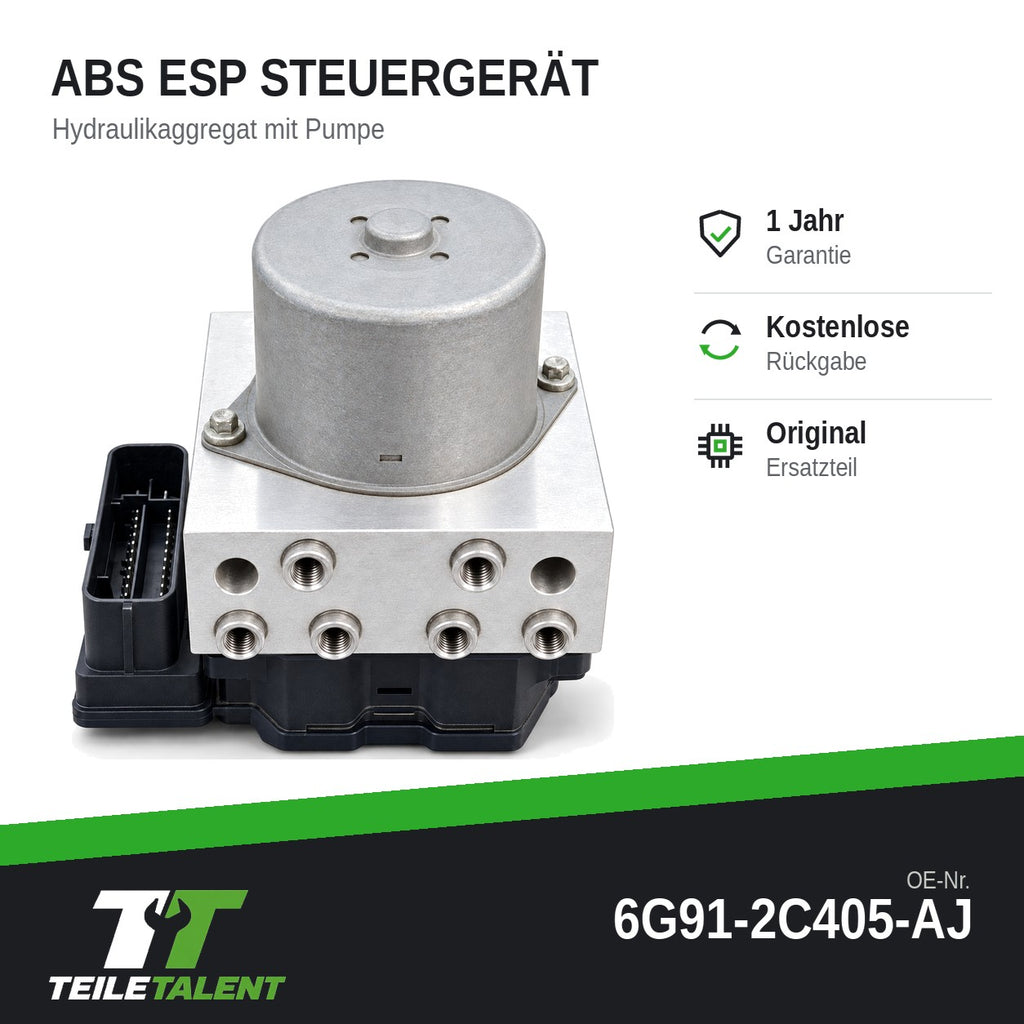 Ford S-Max Galaxy WA6 ABS Steuergerät Hydraulikblock 6G912C405AJ