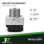 7N0614109N ABS Block Steuergerät Hydraulikblock VW Sharan 7N Seat Alhambra 710