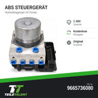 Peugeot 407 SW ABS Steuergerät Hydraulikblock 9665736080 Pumpe