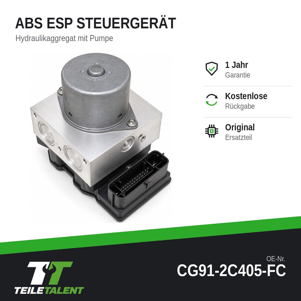 CG912C405FC ABS Steuergerät Hydraulikblock Ford Mondeo 4 BA7 S-Max Galaxy