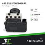 A1644312912 ABS ESP Hydraulikblock Steuergerät Mercedes ML W164 GL X164 R W251