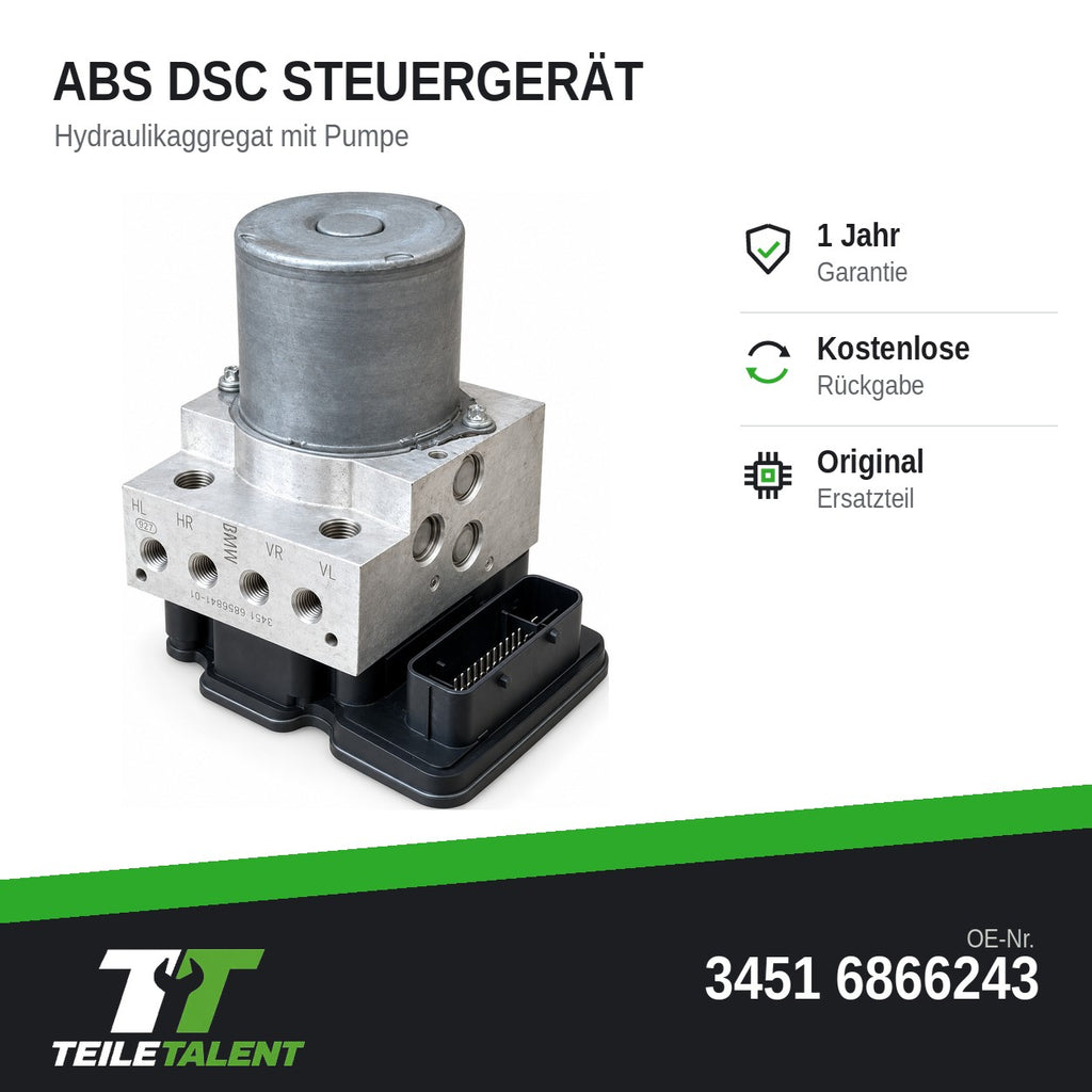 34516866243 ABS DSC Hydraulikblock Steuergerät BMW X5 F15