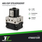 Renault Scénic III JZ Mégane III Fluence ABS Hydraulikblock 476605724R