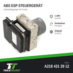 A2184312912 ABS ESP Block Steuergerät Hydraulikblock Mercedes E-Klasse W212