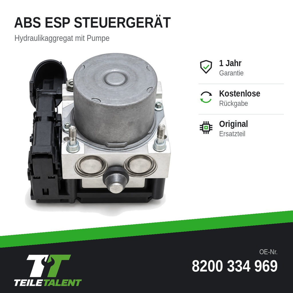 8200334969 ABS Block Steuergerät Renault Clio III