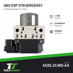 Ford S-Max Galaxy WA6 ABS Steuergerät Hydraulikblock AG912C405AA