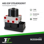 ABS ESP Steuergerät Hydraulikblock Citroën C5 I DC DE 9635584980 10.0399-2435.4