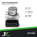 Ford Ka RU8 ABS Block Steuergerät Hydraulik 51977351 Pumpe
