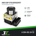 A2044312412 ABS Block Steuergerät Hydraulikblock Mercedes C-Klasse W204