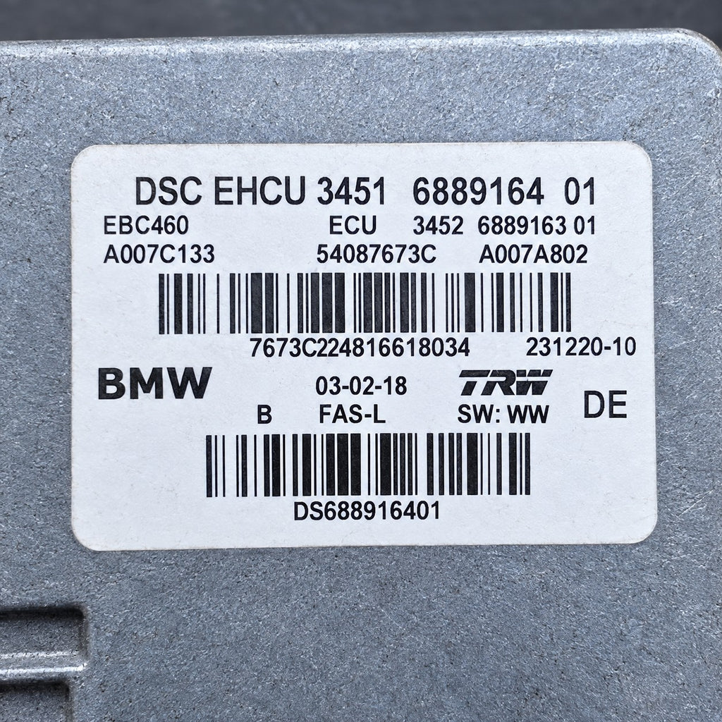 34516889164 ABS DSC Hydraulikblock Steuergerät BMW 5er G30 G31