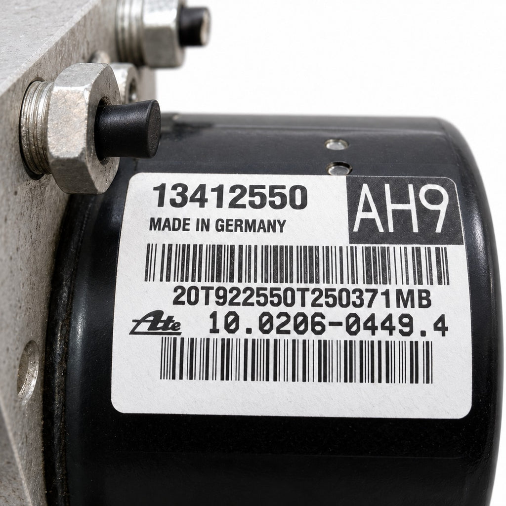 Opel Astra J GTC Stufenheck ABS ESP Hydraulikblock Steuergerät 13412550